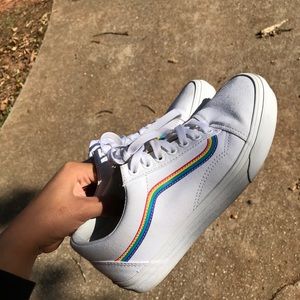 Rainbow vans 🌈